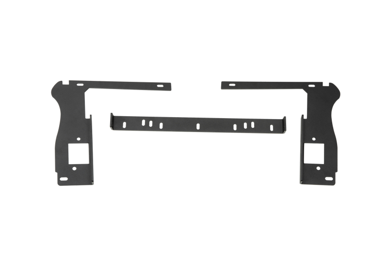 Jeep Wrangler Mounting Brackets - Rugged Ridge - Grille LED Mount Bracket - Black - `18-`22